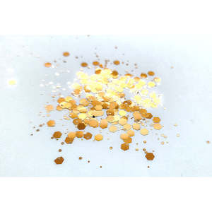 Chunky Mix Glitter  - Copper Gold
