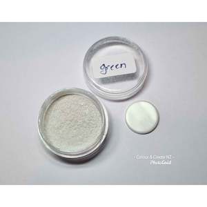 Mica Iridescent: Mica Powder - Iridescent Green Mermaid