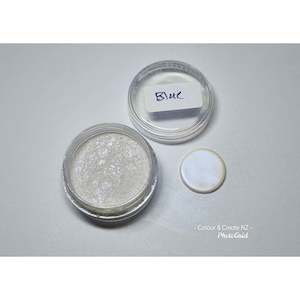 Mica Iridescent: Mica Powder - Iridescent Blue Gold