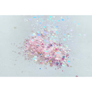 Glitter Chunky: Chunky Mix Glitter  - Bubble Gum
