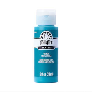 Folk Art Acrylic Matte Paint - Teal