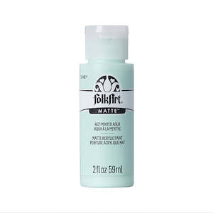 Folk Art Acrylic Matte Paint - Minted Aqua