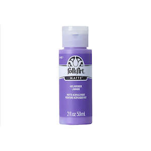 Paint Matte Acrylic: Folk Art Acrylic Matte Paint - Lavender