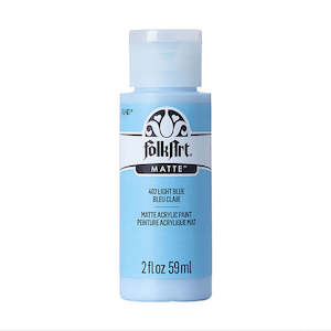Folk Art Acrylic Matte Paint - Light Blue