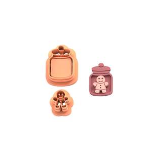 Shape Cutters: Christmas Gingerbread Man in Jar