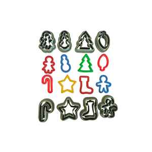 Shape Cutters: Christmas Character Outline Cutters - 8pcs