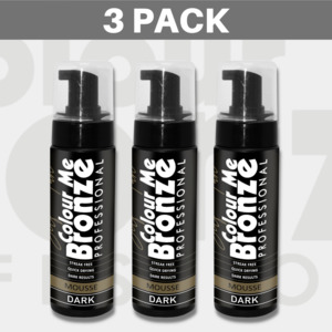 Products: SELF TANNING MOUSSE - 3 PACK - Colour Me Bronze New Zealand