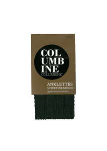 Products: Women’s Superfine Merino Classic Cable Anklette Columbine