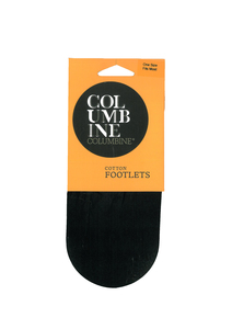 Women's Cotton Blend Footlets Columbine