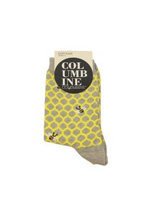 Products: Women's Honey Bee Cotton Crew Columbine