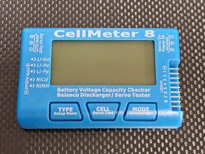 Beetleweight: CellMeter 8 Multifunction Battery & Servo Tester
