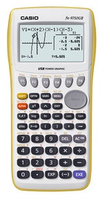 Products: New Open-box fx-9750GII Yellow