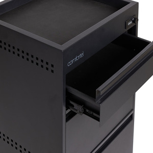 Studio 4 Drawer Trolley II Black