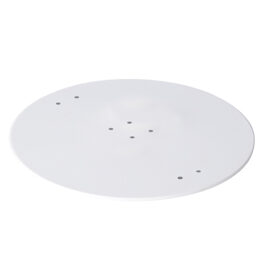 White Pole Joiner II with Circa LED