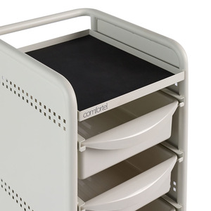 Workshop Deluxe 5 Tier Trolley II White