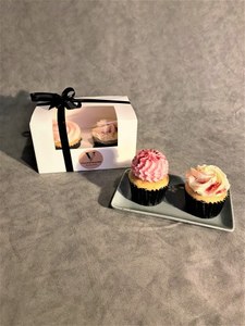 Products: Vanilla Cupcakes Gift Box 2pcs. - village blooms
