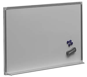 Whiteboards: Ceramic Double-Sided Whiteboard