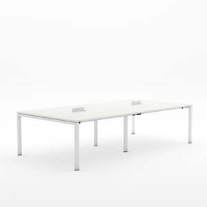 Alti Range: Alti Meeting Table 3000 x 1500 - White Frame Only