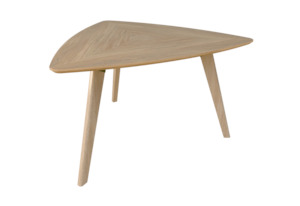Small Meeting Tables: Oslo Tri Table - Veneer Top