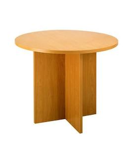 Small Meeting Tables: Ergoplan Meeting Tables 900 Round Tawa