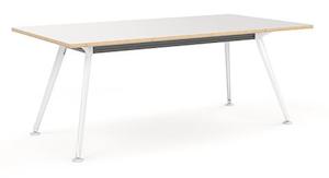 Medium Meeting Tables 6 8 People: Euro Meeting Table 1800 x 1200 Long