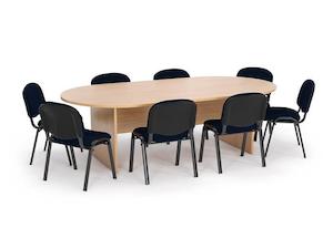 Medium Meeting Tables 6 8 People: Ergoplan Table and Swift Chair Package