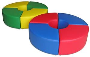 Ottomans: Quarter Ottoman