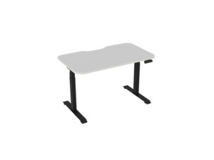 Haven Electric Standing Desk - Radius Top