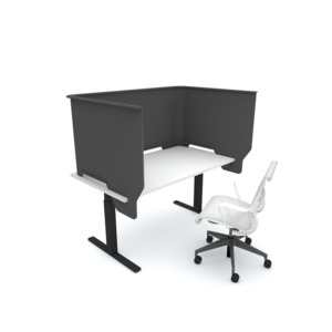 Acoustic Desk Screen Privacy Pod