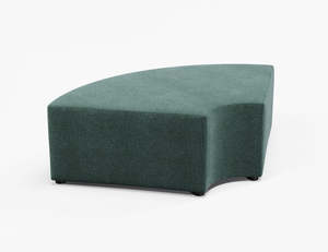 Booth Seating: Vista Small 90° Curve Ottoman