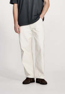 Bottoms Mens: MENS CARPENTER PANT, ECRU