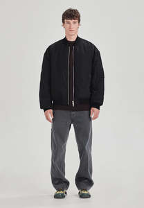 MENS BOMBER JACKET, BLACK