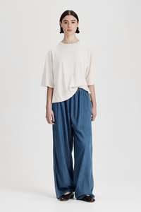 New Arrivals Women: BOXY TEE, WHITE