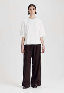 HEAVY BOXY TEE, WHITE