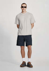 DRILL UTILITY SHORT, NAVY