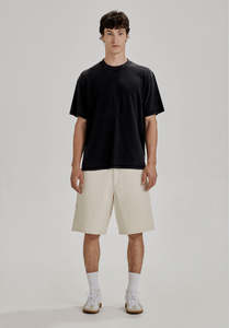 CARPENTER SHORT, ECRU