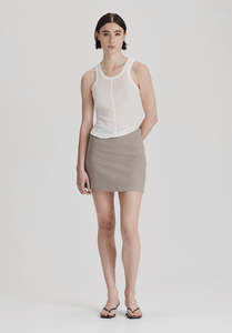 Sale Tops Women: WOMENS ULTRA FINE LAYER TANK, WHITE