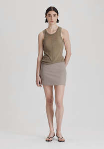 Sale Tops Women: WOMENS ULTRA FINE LAYER TANK, OLIVE