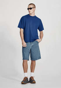 Mens Classics: MENS RELAXED TEE, ROYAL (available in Packs)