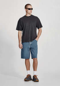 Mens Classics: MENS RELAXED TEE, VIN GREY (available in Packs)