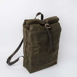 Waxed Canvas Rucksack