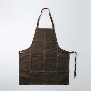 Waxed Canvas Workshop Apron