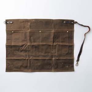 Waxed Canvas Waist Apron