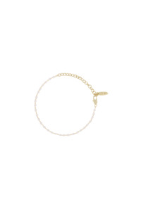 Luv Aj: LUV AJ x COMMONPLACE Pearlish Anklet