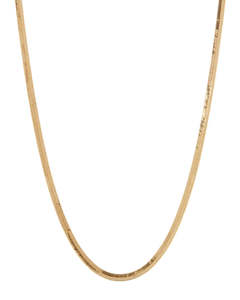 Luv Aj: The Classique Herringbone Chain - Gold
