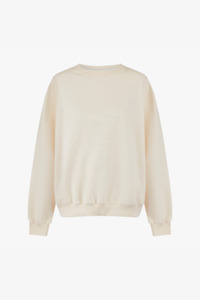Ss24 Classico: CPD French Terry Sweatshirt - Vanilla