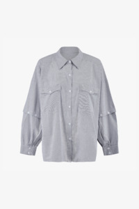 Ss24 Classico: Eastern Shirt - Black/White