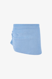 Ss24 Classico: Terry Skirt - Sky
