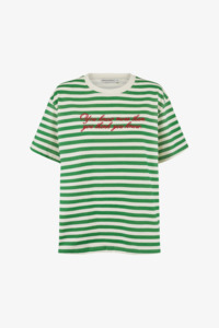 Ss24 Classico: Morale T-Shirt - Green/White