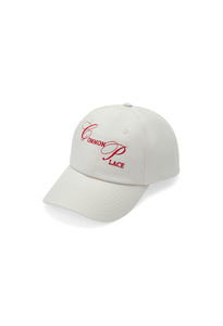 The Cap: Klein Cap - Cream/Red